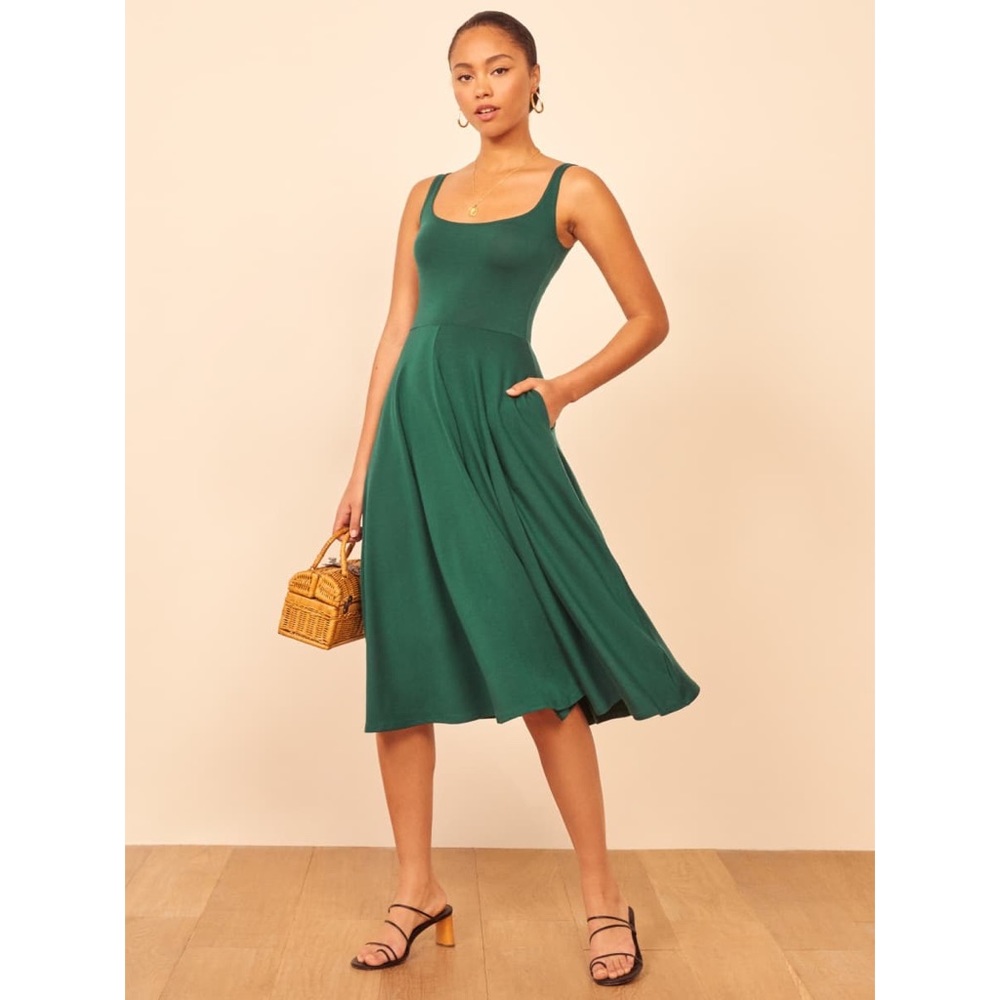 Reformation Rou Midi Dress